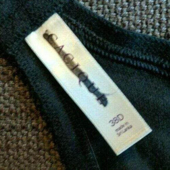 Lane Bryant Cacique Womens Bra Full Coverage Cotton Blend Size 38D Black - Picture 3 of 6